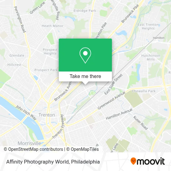 Affinity Photography World map