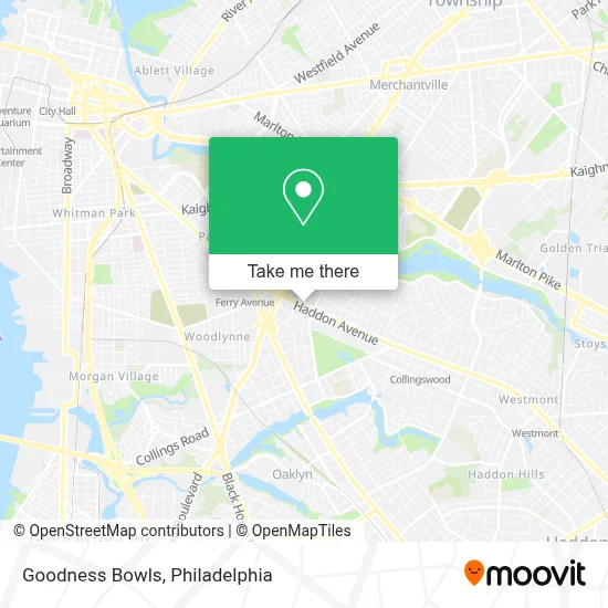Goodness Bowls map