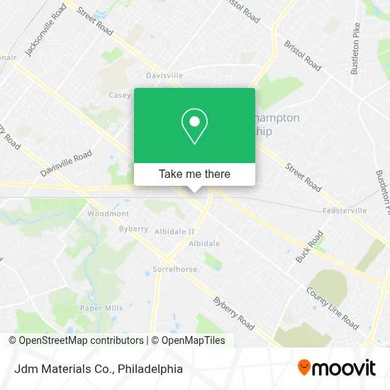 Jdm Materials Co. map