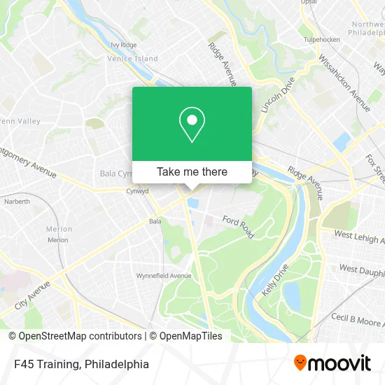 F45 Training map
