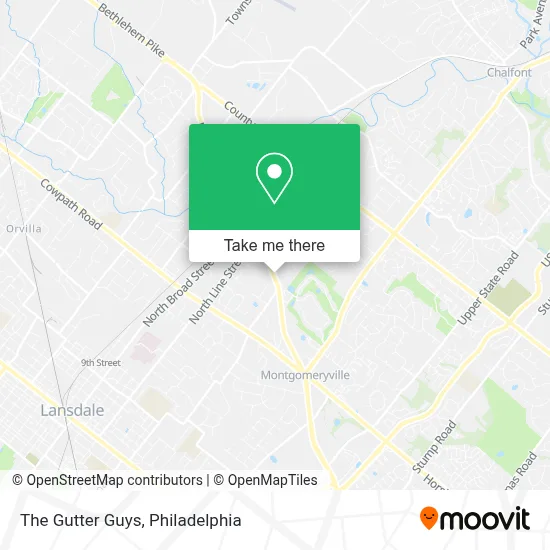 The Gutter Guys map