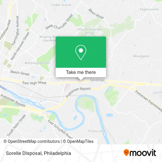 Sorelle Disposal map