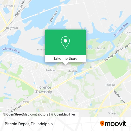 Bitcoin Depot map