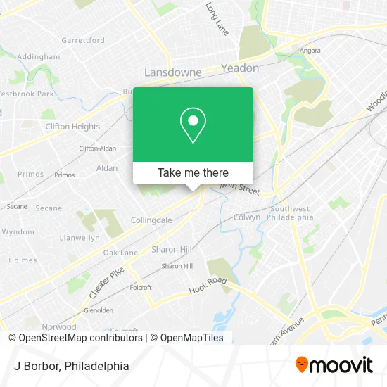 J Borbor map