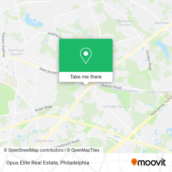 Opus Elite Real Estate map