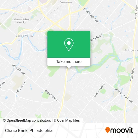 Chase Bank map