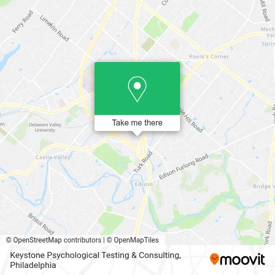 Keystone Psychological Testing & Consulting map