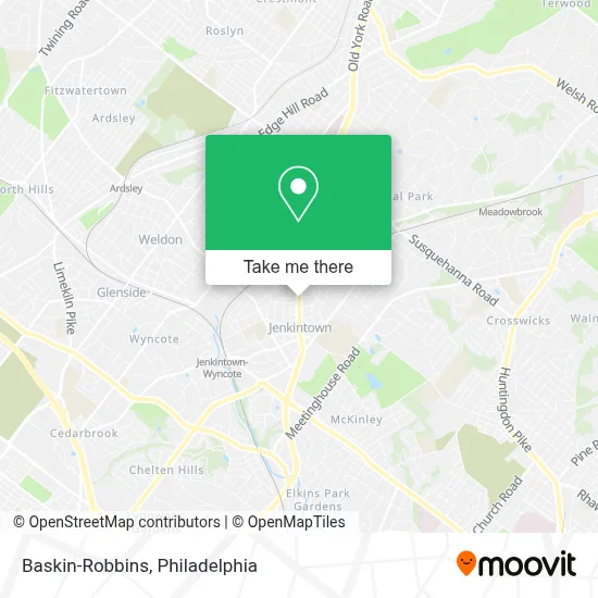 Baskin-Robbins map