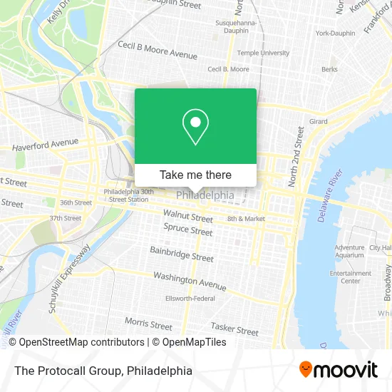 The Protocall Group map