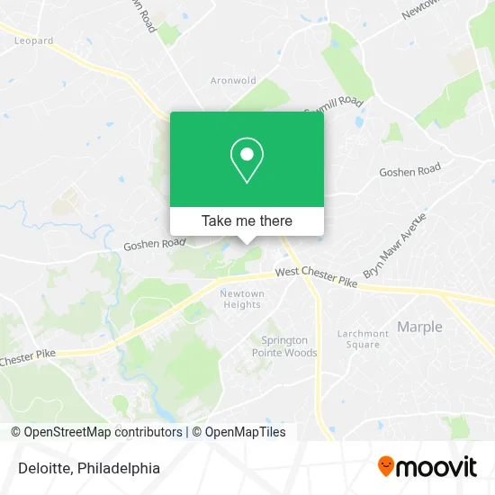 Deloitte map