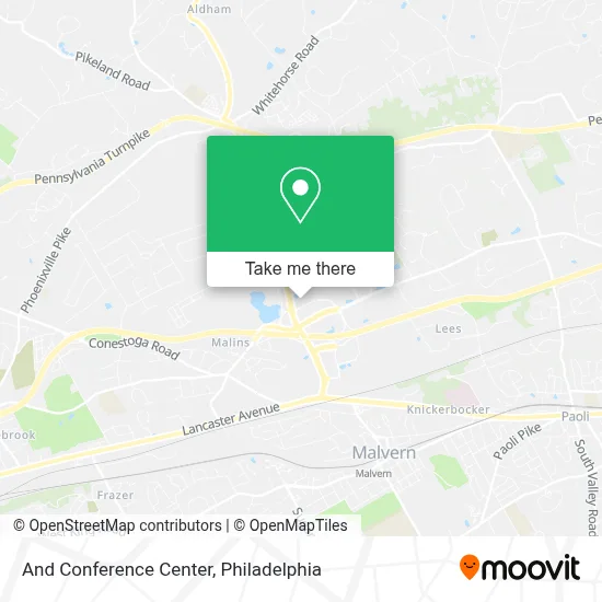 And Conference Center map