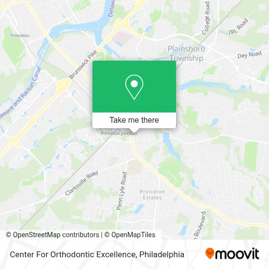 Center For Orthodontic Excellence map
