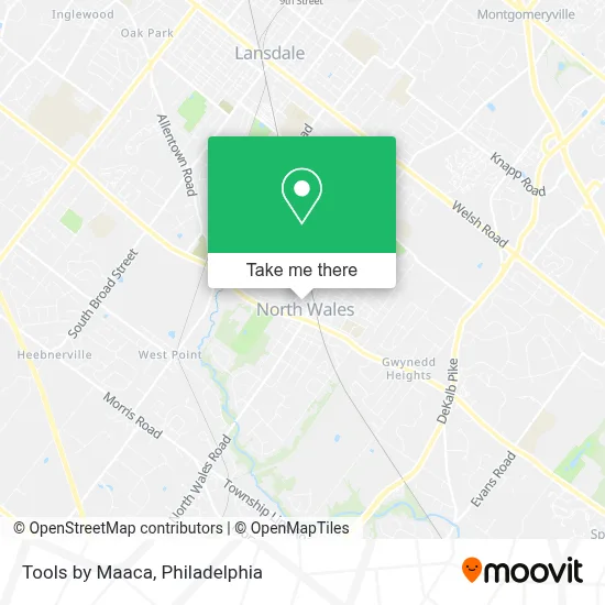 Tools by Maaca map
