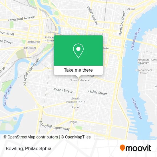 Bowling map