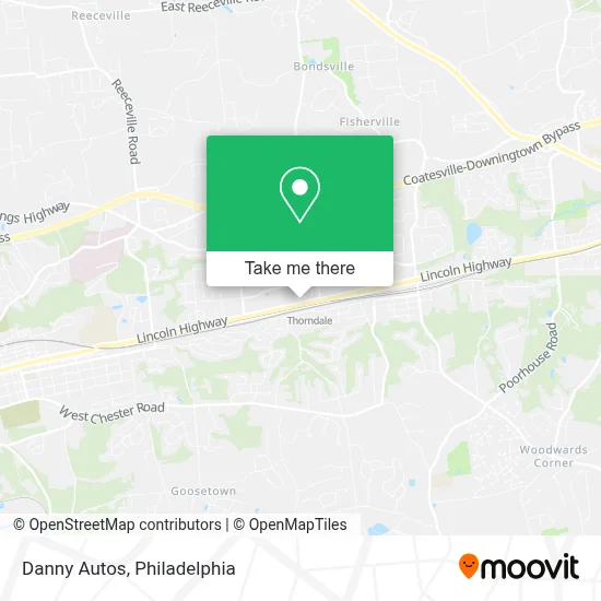 Danny Autos map