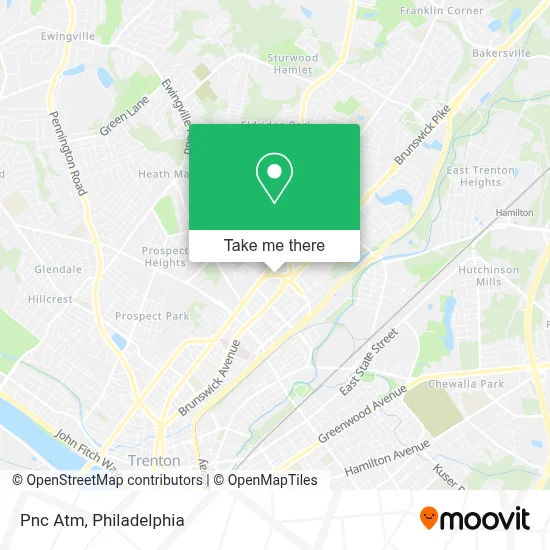 Pnc Atm map