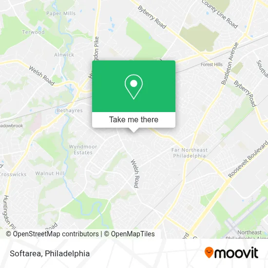 Softarea map
