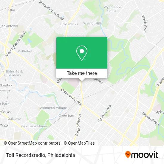 Toil Recordsradio map