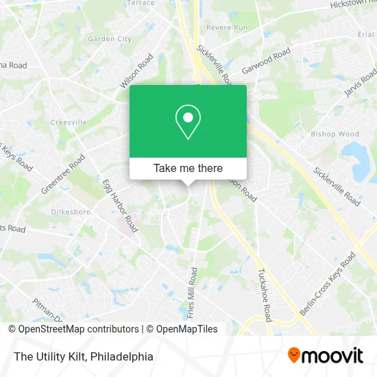 The Utility Kilt map