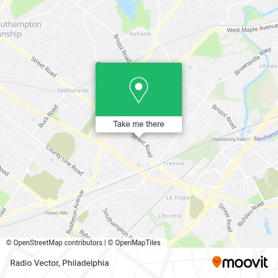 Radio Vector map
