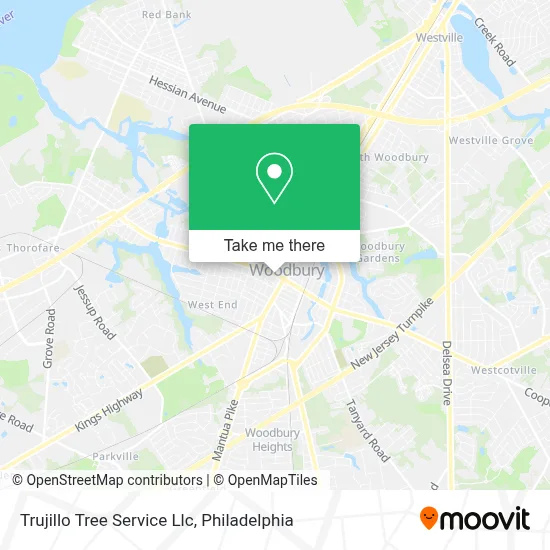Trujillo Tree Service Llc map