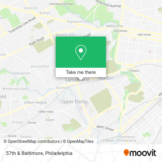 57th & Baltimore map