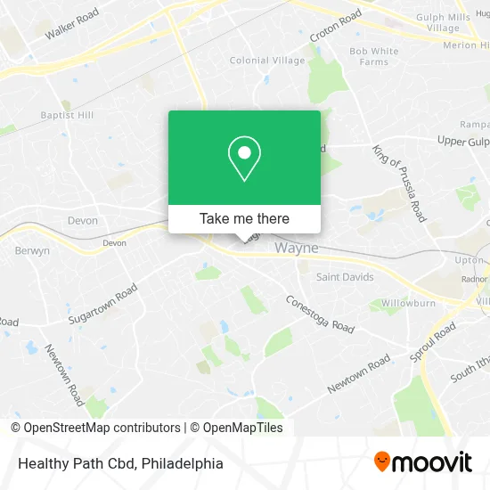 Healthy Path Cbd map