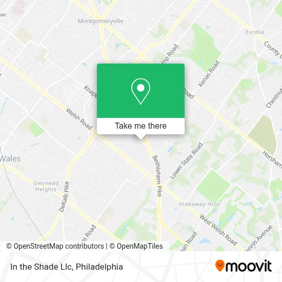 In the Shade Llc map
