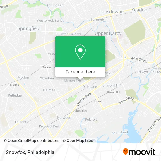 Snowfox map
