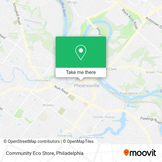 Community Eco Store map