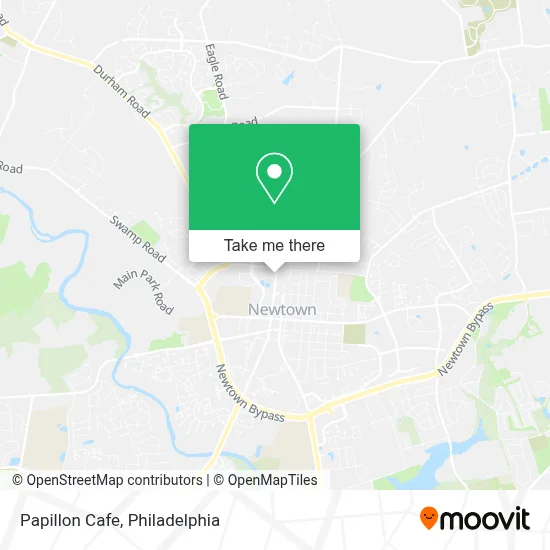 Papillon Cafe map