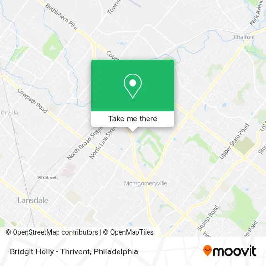 Bridgit Holly - Thrivent map