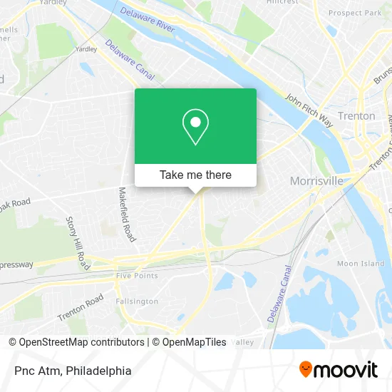 Pnc Atm map