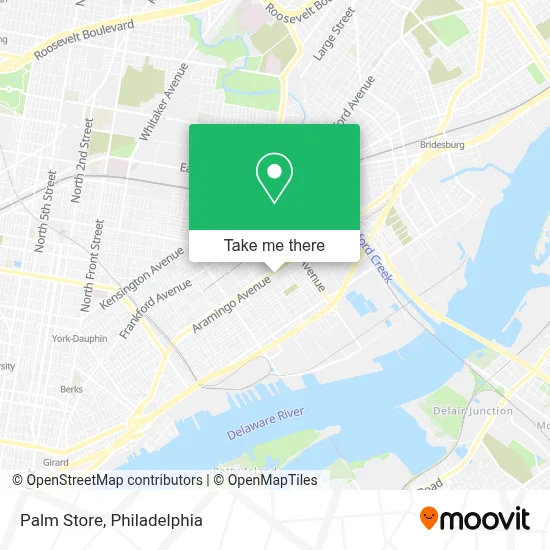 Palm Store map