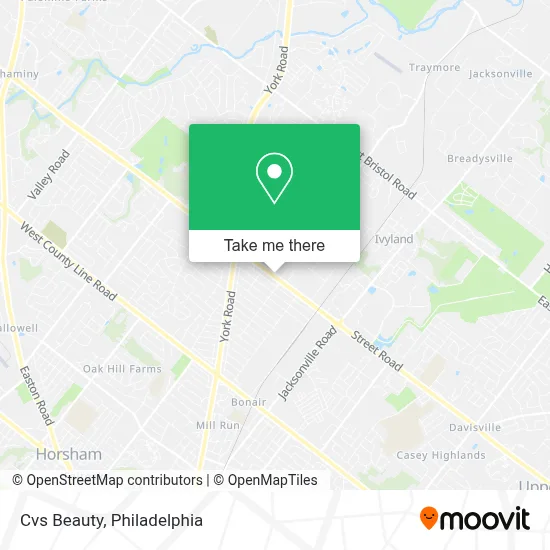 Cvs Beauty map