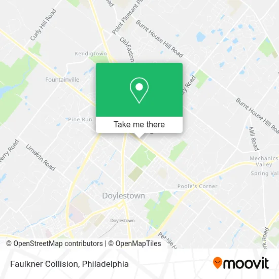 Faulkner Collision map