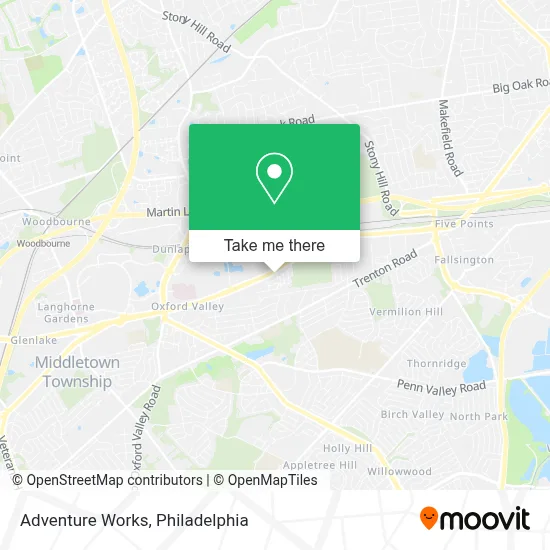 Adventure Works map
