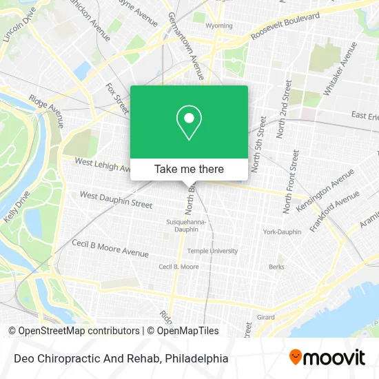 Deo Chiropractic And Rehab map