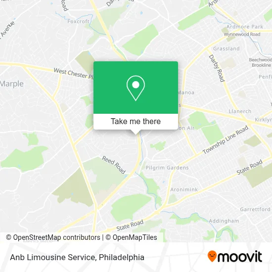 Anb Limousine Service map
