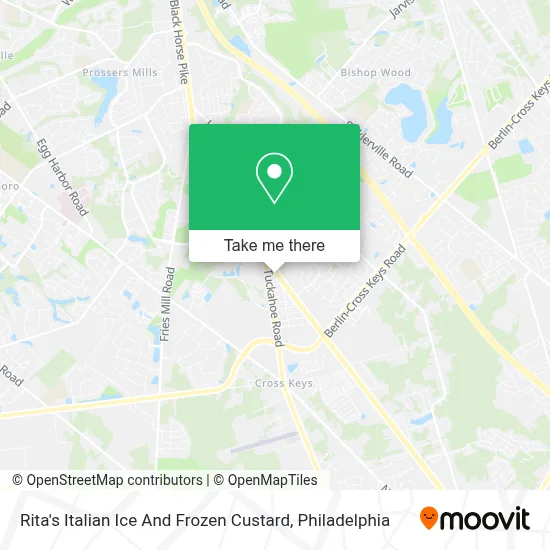 Rita's Italian Ice And Frozen Custard map