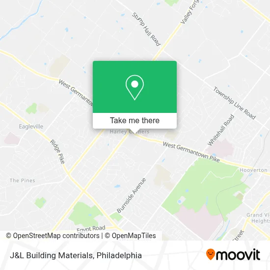J&L Building Materials map