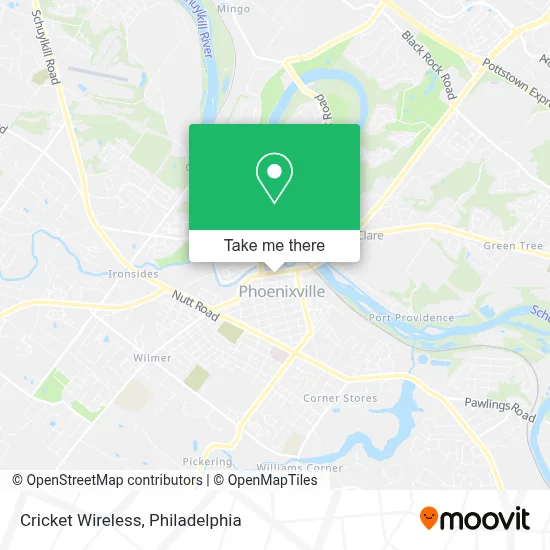 Cricket Wireless map