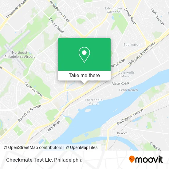 Checkmate Test Llc map