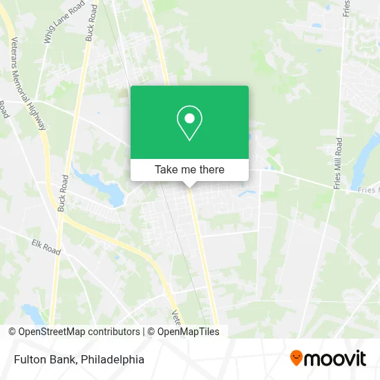 Fulton Bank map