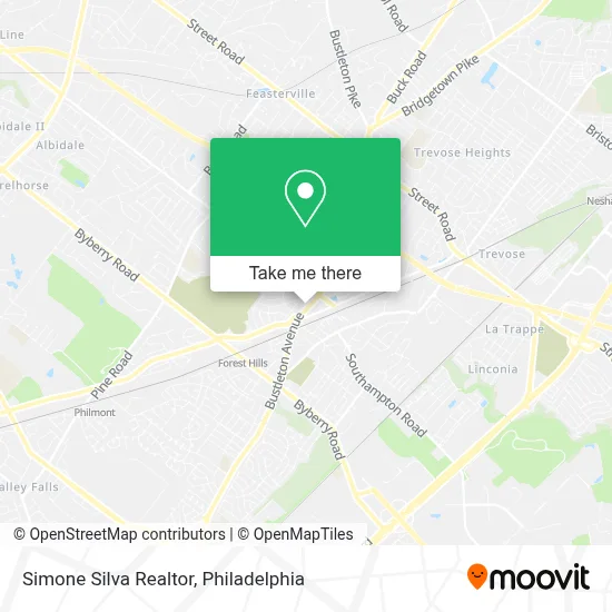 Simone Silva Realtor map