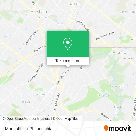 Modestli Llc map