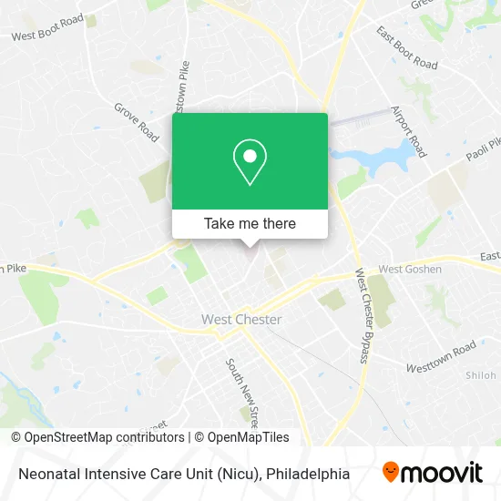 Neonatal Intensive Care Unit (Nicu) map