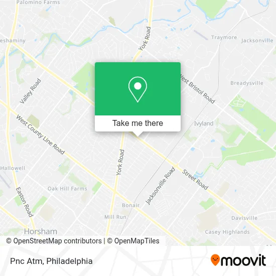 Pnc Atm map