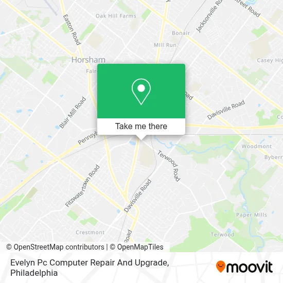 Evelyn Pc Computer Repair And Upgrade map