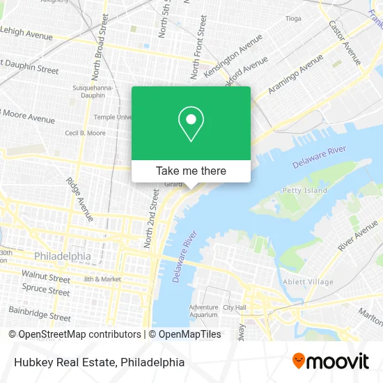 Hubkey Real Estate map